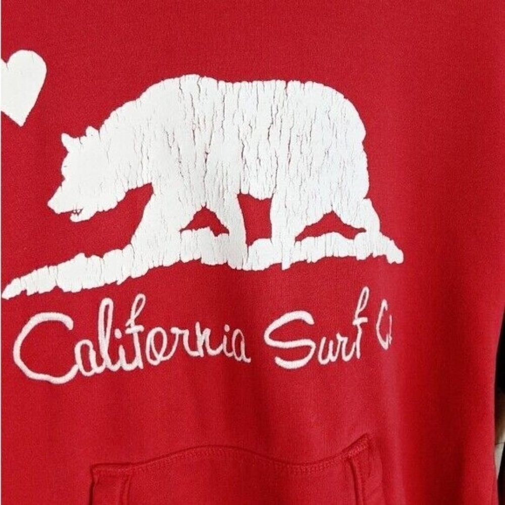 Cali Love Heritage Pacific Merchants Red Hoodie Sweater Women's Large - Picture 5 of 5